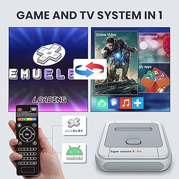 Super Console X Pro 256G, Retro Game Console Built-in 117000